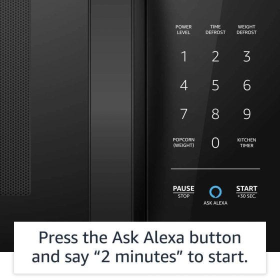 個人情報の提供と引き換え！人工知能Alexa対応Amazon最新電子レンジ