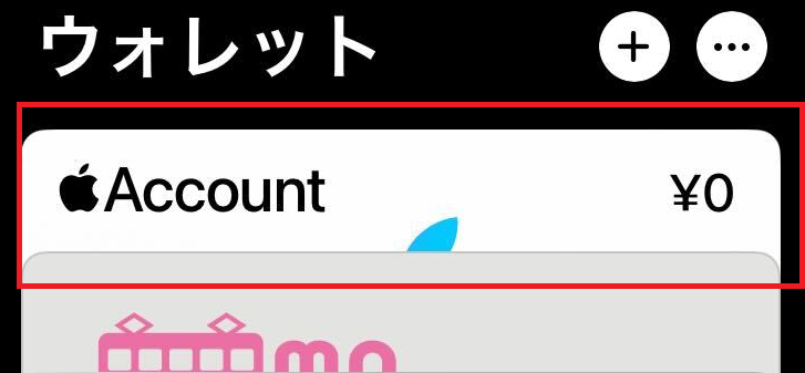 「Apple Account」をタップ